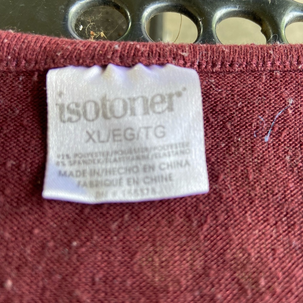 Burgundy long sleeve